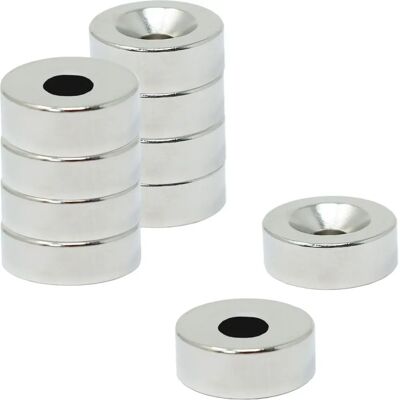 FIRST4MAGNETS F124S-10 Magnet - 12mm, 4mm, 2.5kg FIRST4MAGNETS F124S-10 Magnet - 12mm, 4mm, 2.5kg