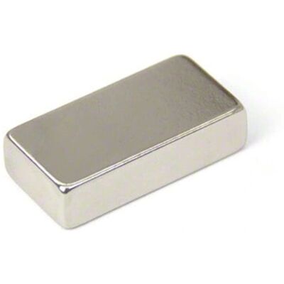 First4Magnets Neodymium Magneet 40x20x10mm - 21,7kg Trekkracht First4Magnets Neodymium Magneet 40x20x10mm - 21,7kg Trekkracht