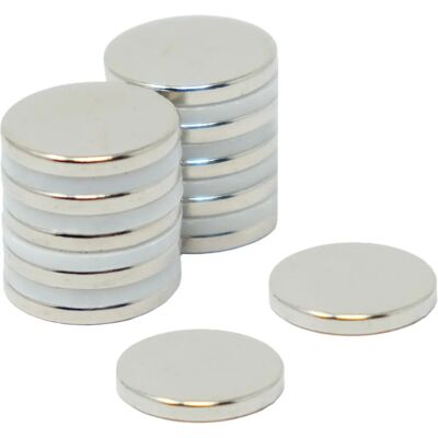 first4magnetsTM Expert Magnets 15mm Modèle - Aimant en néodyme - Pack de 10 - Publicité first4magnetsTM Expert Magnets 15mm Modèle - Aimant en néodyme - Pack de 10 - Publicité