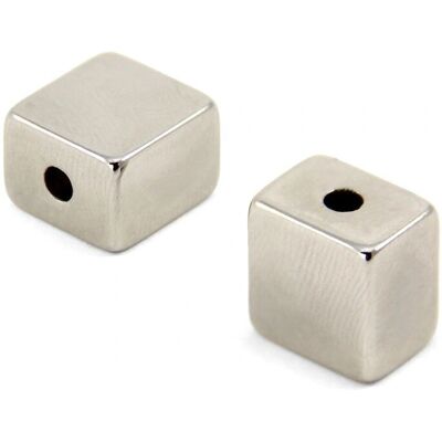 first4magnets F12913-4 Aimant en néodyme - N42, 12,7x9,3x13,2mm, trou 2,5mm, Lot de 4 - Publicité first4magnets F12913-4 Aimant en néodyme - N42, 12,7x9,3x13,2mm, trou 2,5mm, Lot de 4 - Publicité