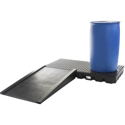 Bandeja Plana de PE para Bidones de 200L - Azul Bandeja Plana de PE para Bidones de 200L - Azul