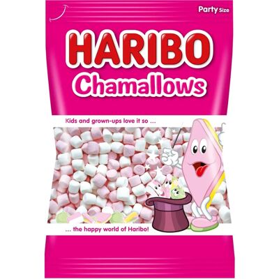 Haribo Mini Marshmallows Rose et Blanc - Bonbons - Publicité Haribo Mini Marshmallows Rose et Blanc - Bonbons - Publicité