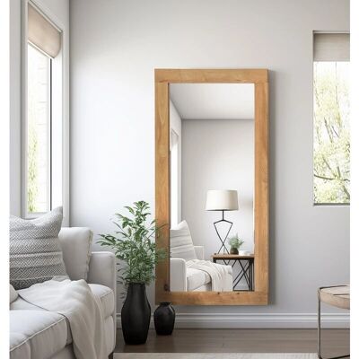 Hallowood Furniture - Waverly Oak - Light Oak - Mirror Hallowood Furniture - Waverly Oak - Light Oak - Mirror