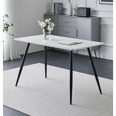 Hallowood Furniture - 120cm - Marble - Rect. - Dining Table Hallowood Furniture - 120cm - Marble - Rect. - Dining Table