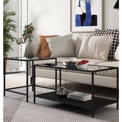 Hallowood Furniture - Bewdley - Black - Coffee table Hallowood Furniture - Bewdley - Black - Coffee table