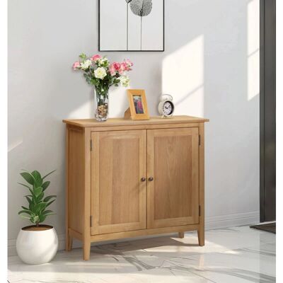Hallowood Furniture - Cup800 - Oak Veneer - cabinet Hallowood Furniture - Cup800 - Oak Veneer - cabinet