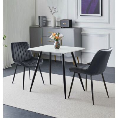 Hallowood Furniture - Dining Set - 80cm Table - Dining Set Hallowood Furniture - Dining Set - 80cm Table - Dining Set