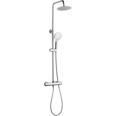 Kartell Sho007pl Stainless Steel Thermostatic Shower System - 2 Heads Kartell Sho007pl Stainless Steel Thermostatic Shower System - 2 Heads