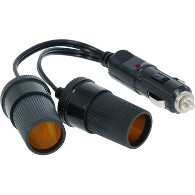 Carpoint - Dubbla cigarettändaruttag - 12V - 10A - Bilstyrare Carpoint - Dubbla cigarettändaruttag - 12V - 10A - Bilstyrare