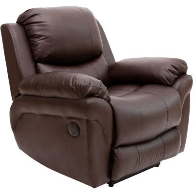 MORE4HOMES Madison Electric Bonded Leather Recliner - Recliner Armchair MORE4HOMES Madison Electric Bonded Leather Recliner - Recliner Armchair