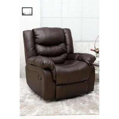 MORE4HOMES - SEATTLE - Brown - Recliner Armchair MORE4HOMES - SEATTLE - Brown - Recliner Armchair