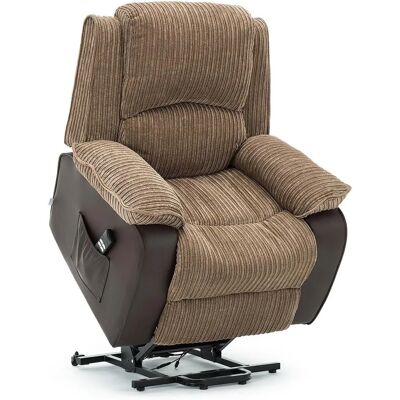 MORE4HOMES Brown Postana Dual Motor Riser Recliner - Armchair MORE4HOMES Brown Postana Dual Motor Riser Recliner - Armchair