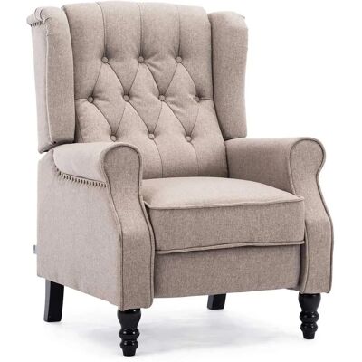 MORE4HOMES Pumice Althorpe Wing Back Fireside Recliner - Recliner Armchair MORE4HOMES Pumice Althorpe Wing Back Fireside Recliner - Recliner Armchair