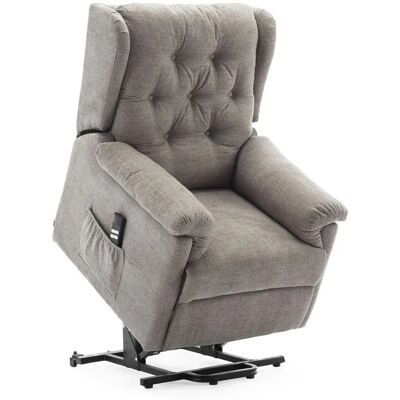 MORE4HOMES - Barnsley - Brown - Fabric - Recliner MORE4HOMES - Barnsley - Brown - Fabric - Recliner