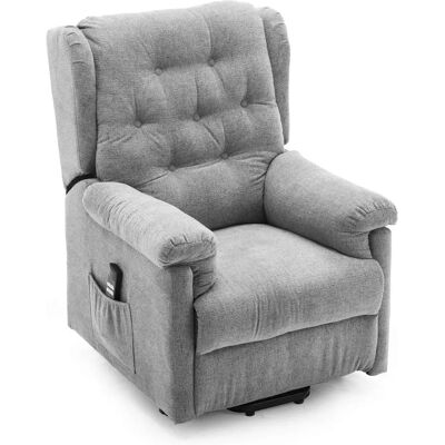 MORE4HOMES Barnsley Fabric Electric Dual Motor Rise Recliner Sofa - Armchair MORE4HOMES Barnsley Fabric Electric Dual Motor Rise Recliner Sofa - Armchair