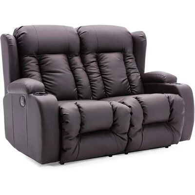 MORE4HOMES - CAESAR - Brown - 2-Seater - Sofa Set MORE4HOMES - CAESAR - Brown - 2-Seater - Sofa Set