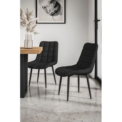 MORE4HOMES - Nova Modern - Black - Dining Chair MORE4HOMES - Nova Modern - Black - Dining Chair
