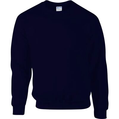 Sweatshirt Gildan Marine - Adulte, Col Rond, 13 Couleurs - Publicité Sweatshirt Gildan Marine - Adulte, Col Rond, 13 Couleurs - Publicité