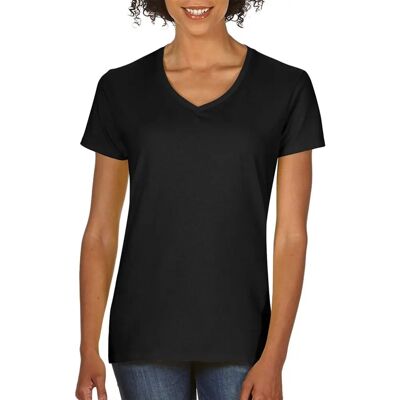 Gildan Ladies Soft Style V-Neck T-Shirt - T-Shirt Gildan Ladies Soft Style V-Neck T-Shirt - T-Shirt