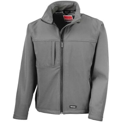 Result Grey Model 857 Softshell Breathable Jacket - Jacket Result Grey Model 857 Softshell Breathable Jacket - Jacket