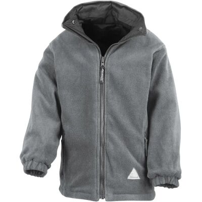 Result Black/Grey Reversible Storm Kids Waterproof Jacket Result Black/Grey Reversible Storm Kids Waterproof Jacket