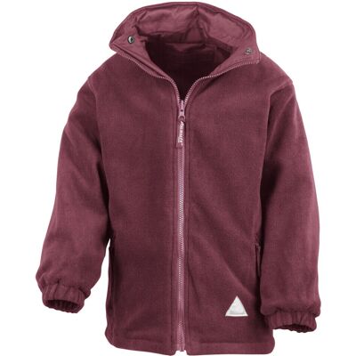 Result Burgundy Reversible Waterproof Kids Jacket Result Burgundy Reversible Waterproof Kids Jacket