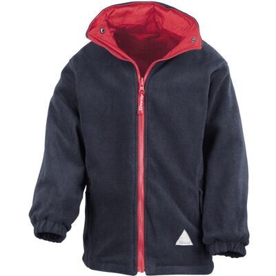 Result Reversible Storm Fleece Jacket - Kids Waterproof Coat Result Reversible Storm Fleece Jacket - Kids Waterproof Coat