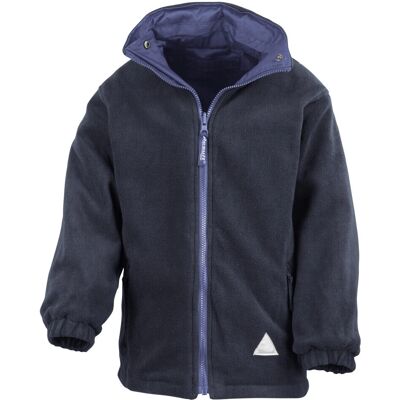 Result Royal/Navy Reversible Storm Jacket - Kids Result Royal/Navy Reversible Storm Jacket - Kids
