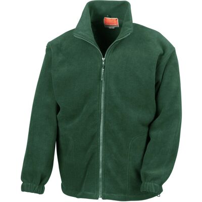 Result Forest Green Full Zip Active Fleece Jacket Result Forest Green Full Zip Active Fleece Jacket