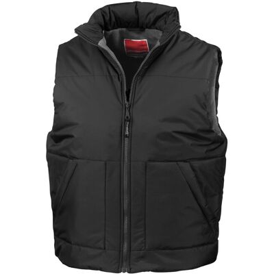 Result Black Fleece Bodywarmer - Windproof Jacket Result Black Fleece Bodywarmer - Windproof Jacket