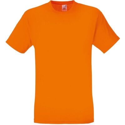 Fruit Of The Loom Orange T-Shirt - T-Shirt Fruit Of The Loom Orange T-Shirt - T-Shirt