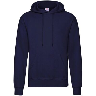 Fruit Of The Loom XL Navy Hooded Sweatshirt - Hooded Sweatshirt Fruit Of The Loom XL Navy Hooded Sweatshirt - Hooded Sweatshirt