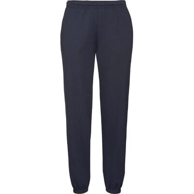 Pantalons de Jogging Élastiqués Homme Navy Foncé - Fruit Of The Loom - Publicité Pantalons de Jogging Élastiqués Homme Navy Foncé - Fruit Of The Loom - Publicité