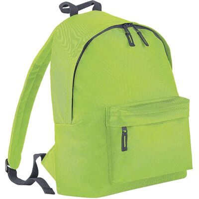 Bagbase Lime/graphite Fashion Backpack - Backpack Bagbase Lime/graphite Fashion Backpack - Backpack