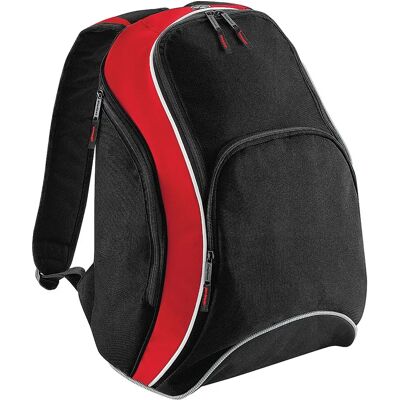 Bagbase Noir/Rouge/Blanc 21L Sac à dos - Sac à dos Bagbase Noir/Rouge/Blanc 21L Sac à dos - Sac à dos