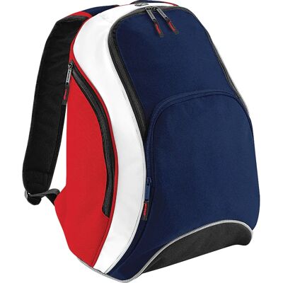 Bagbase Navy/Red/White Backpack - 21L Backpack Bagbase Navy/Red/White Backpack - 21L Backpack