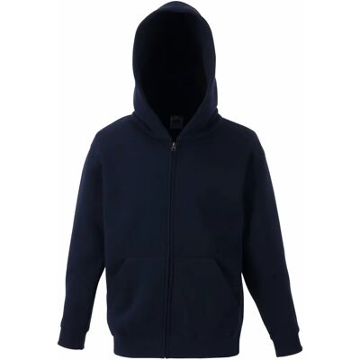 Fruit Of The Loom Deep Navy Unisex Hoodie - Hooded Sweatshirt Fruit Of The Loom Deep Navy Unisex Hoodie - Hooded Sweatshirt