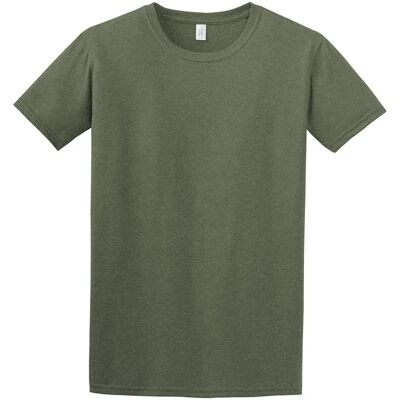 Gildan Men’s Heather Military Green Short Sleeve T-Shirt Gildan Men’s Heather Military Green Short Sleeve T-Shirt