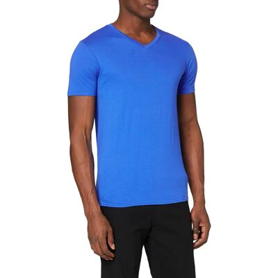 Gildan Mens Royal V-Neck Short Sleeve T-Shirt - T-Shirt Gildan Mens Royal V-Neck Short Sleeve T-Shirt - T-Shirt