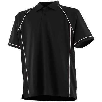 Finden & Hales Unisex Piped Performance Sports Polo Shirt - Sports Polo Shirt Finden & Hales Unisex Piped Performance Sports Polo Shirt - Sports Polo Shirt