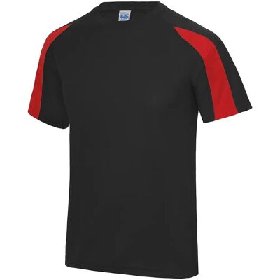 AWDis Just Cool Kids Unisex Contrast Plain Sports T-Shirt - T-Shirt AWDis Just Cool Kids Unisex Contrast Plain Sports T-Shirt - T-Shirt
