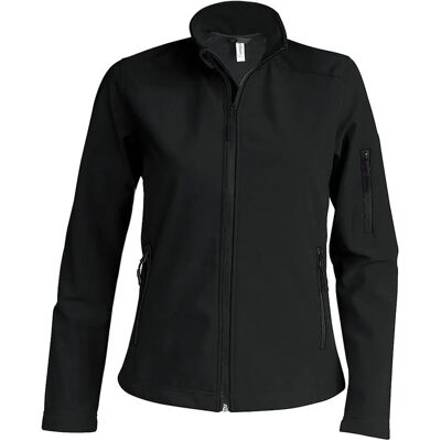 Kariban Womens Softshell Jacket - Performance - Black Kariban Womens Softshell Jacket - Performance - Black