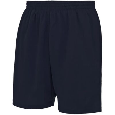 Just Cool Mens Sports Shorts - Navy - S-XXL - Sports Shorts Just Cool Mens Sports Shorts - Navy - S-XXL - Sports Shorts