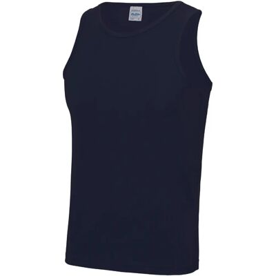 AWDis Just Cool Mens Navy XL Tank Top Sporty Fit AWDis Just Cool Mens Navy XL Tank Top Sporty Fit