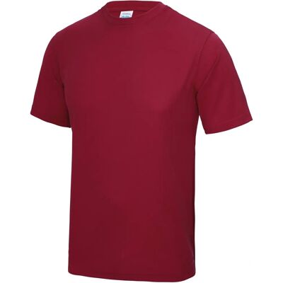 AWDis - Just Cool Performance Plain T-Shirt - Dark Red - XL - T-Shirt AWDis - Just Cool Performance Plain T-Shirt - Dark Red - XL - T-Shirt