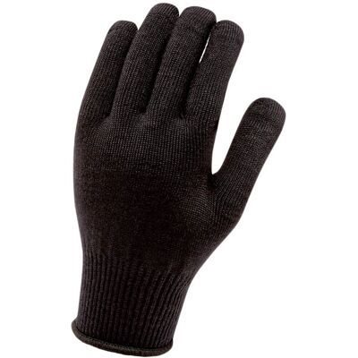 Sealskinz Solo Merino Innenhandschuh - Schwarz - Einheitsgröße Sealskinz Solo Merino Innenhandschuh - Schwarz - Einheitsgröße