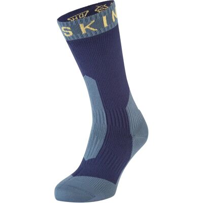 Sealskinz Waterproof Extreme Cold Weather Mid Length Socks - Blue - X Large Sealskinz Waterproof Extreme Cold Weather Mid Length Socks - Blue - X Large