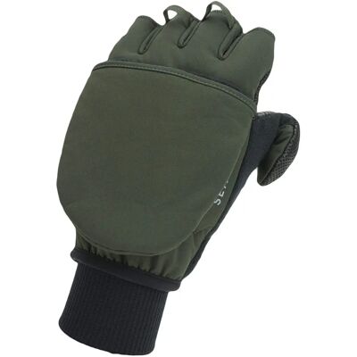Gants convertibles coupe-vent et froid Sealskinz - Unisex - Publicité Gants convertibles coupe-vent et froid Sealskinz - Unisex - Publicité