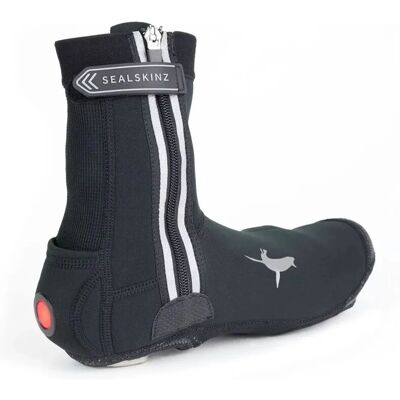 Sealskinz All Weather LED Fiets Overschoen - Zwart - M - Fiets Overschoen Sealskinz All Weather LED Fiets Overschoen - Zwart - M - Fiets Overschoen