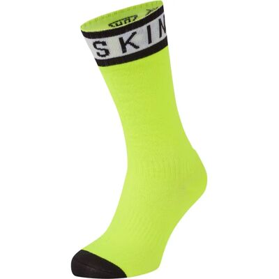 Sealskinz Modèle SS23 Jaune Chaussettes Mi-Mollet Imperméables avec Hydrostop - Chaussettes Sealskinz Modèle SS23 Jaune Chaussettes Mi-Mollet Imperméables avec Hydrostop - Chaussettes